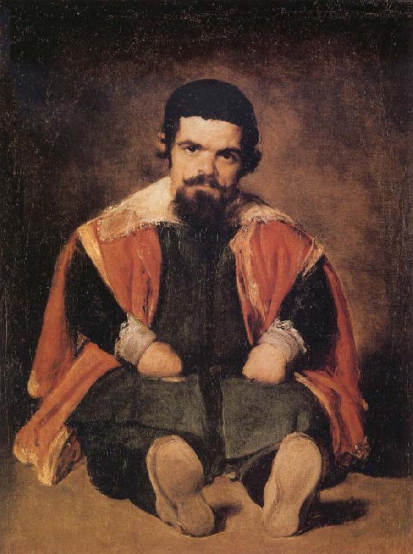 Diego Velazquez A Dwarf Sitting on the Floor France oil painting art